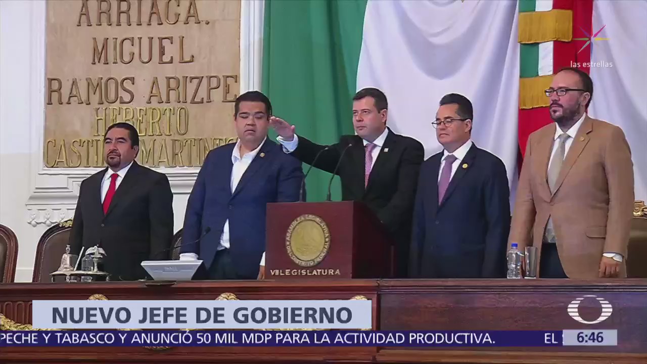 Ratifican a José Ramón Amieva como jefe de Gobierno CDMX sustituto