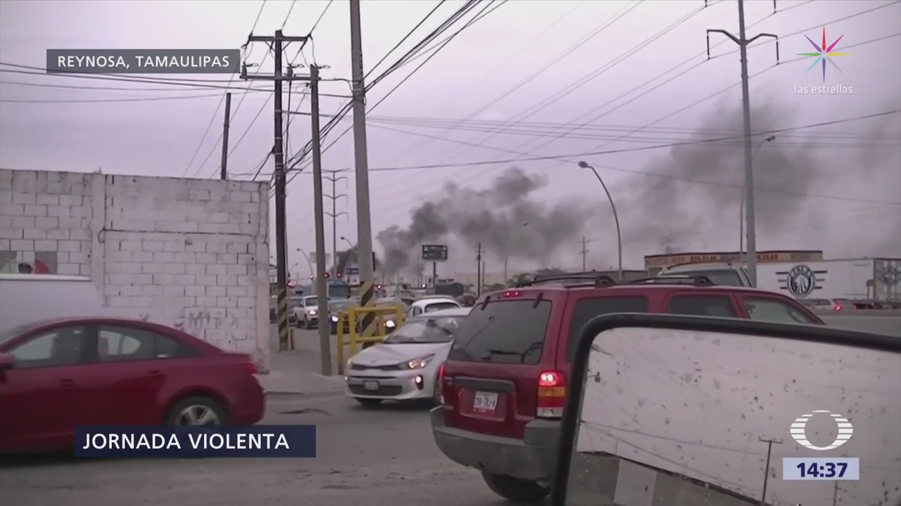 Relativa calma en Reynosa tras enfrentamientos