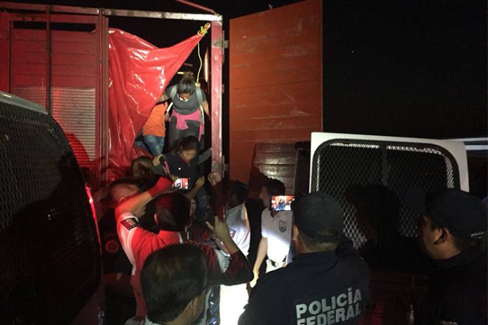 rescatan a 191 migrantes en veracruz e hidalgo
