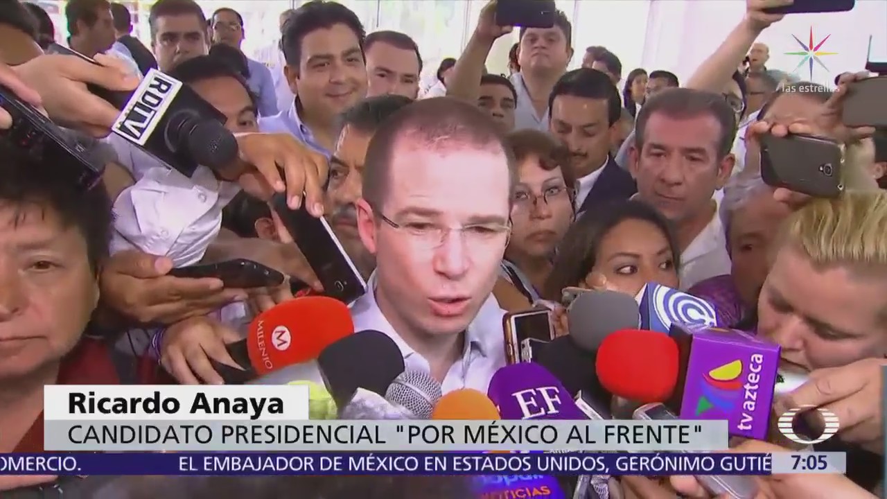 Ricardo Anaya exige a Estados Unidos detener flujo de armas a México