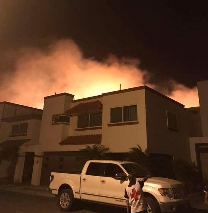 Incendios afectan pastizales en Alvarado, Veracruz; no hay lesionados