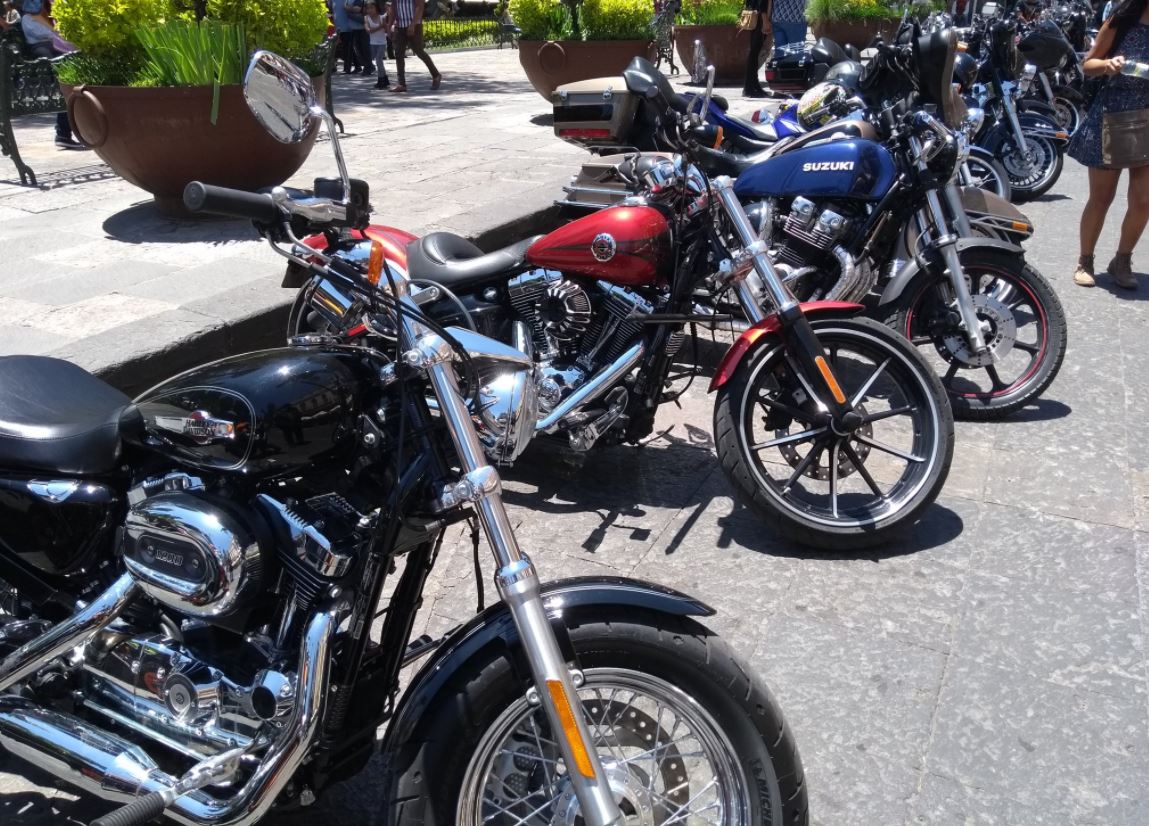 Celebran el Día Internacional del Motociclista en la Ciudad de México