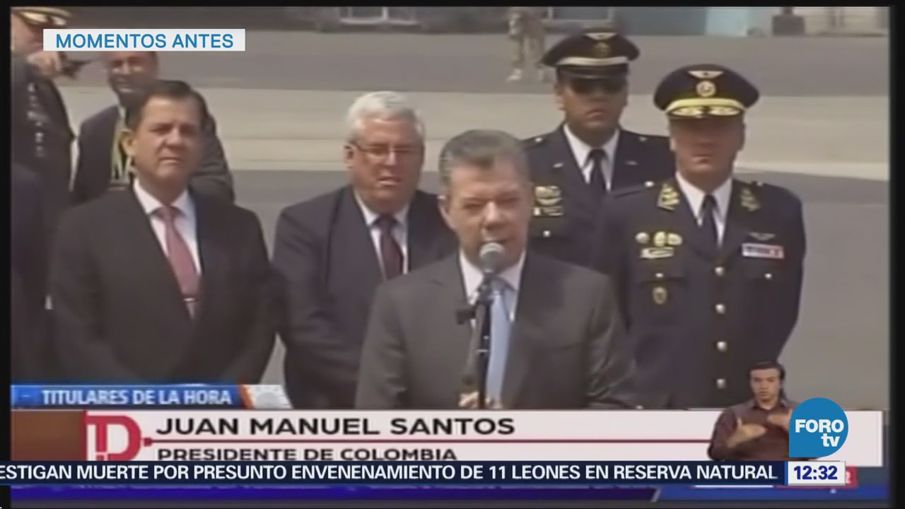 Santos ofrece mensaje tras vencer ultimátum a secuestradores de periodistas