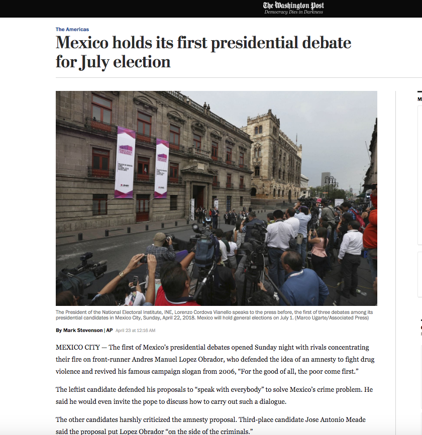 ap-debate-presidencial-medios-extranjeros-prensa