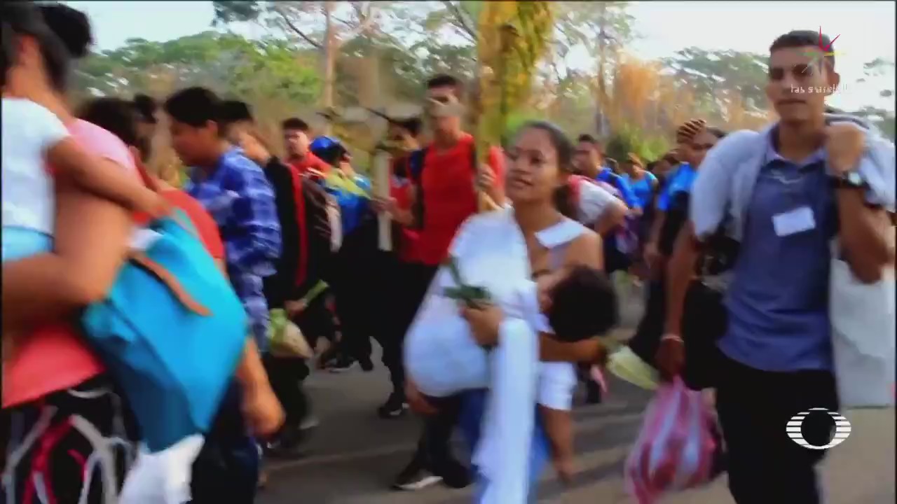 Se dispersa el Viacrucis del Migrante en Oaxaca