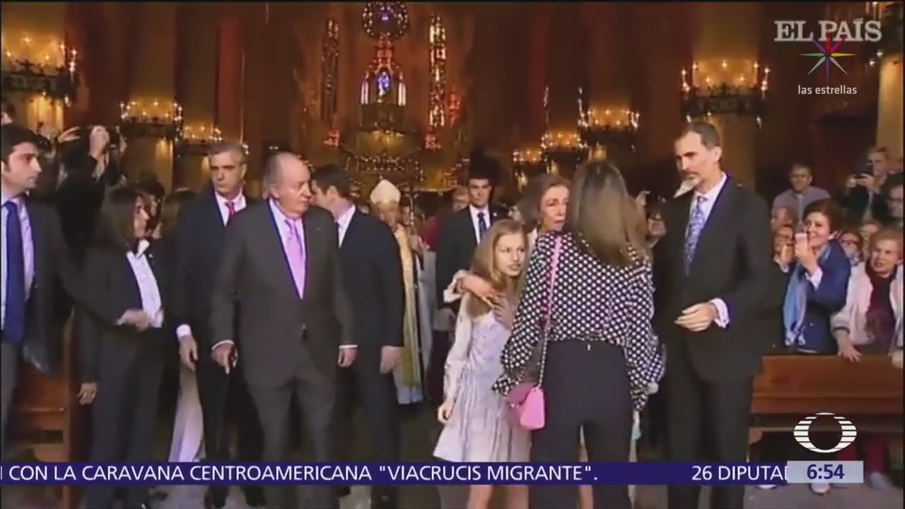 Se hace viral video de desencuentro entre las reinas Letizia y Sofía