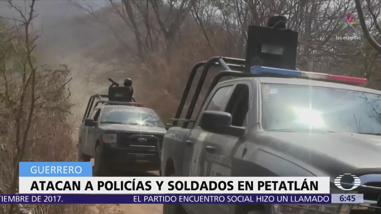 Se registra nuevo ataque contra fuerzas de seguridad en Guerrero