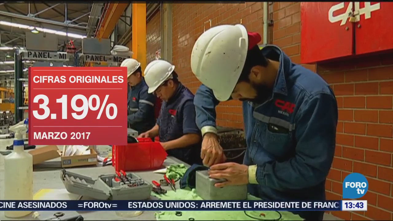 Tasa de desocupación en México baja a 3.2 en marzo