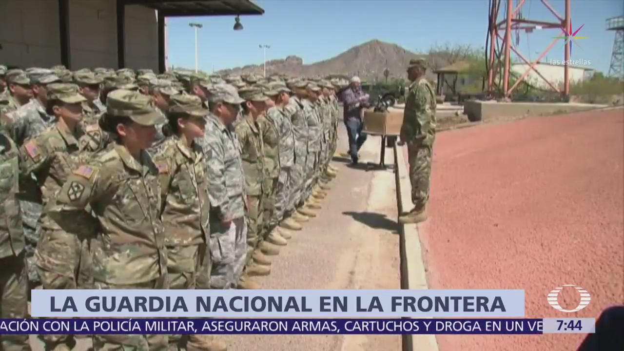 Texas, Arizona y Nuevo Mexico desplegarán mil 600 militares en frontera con México