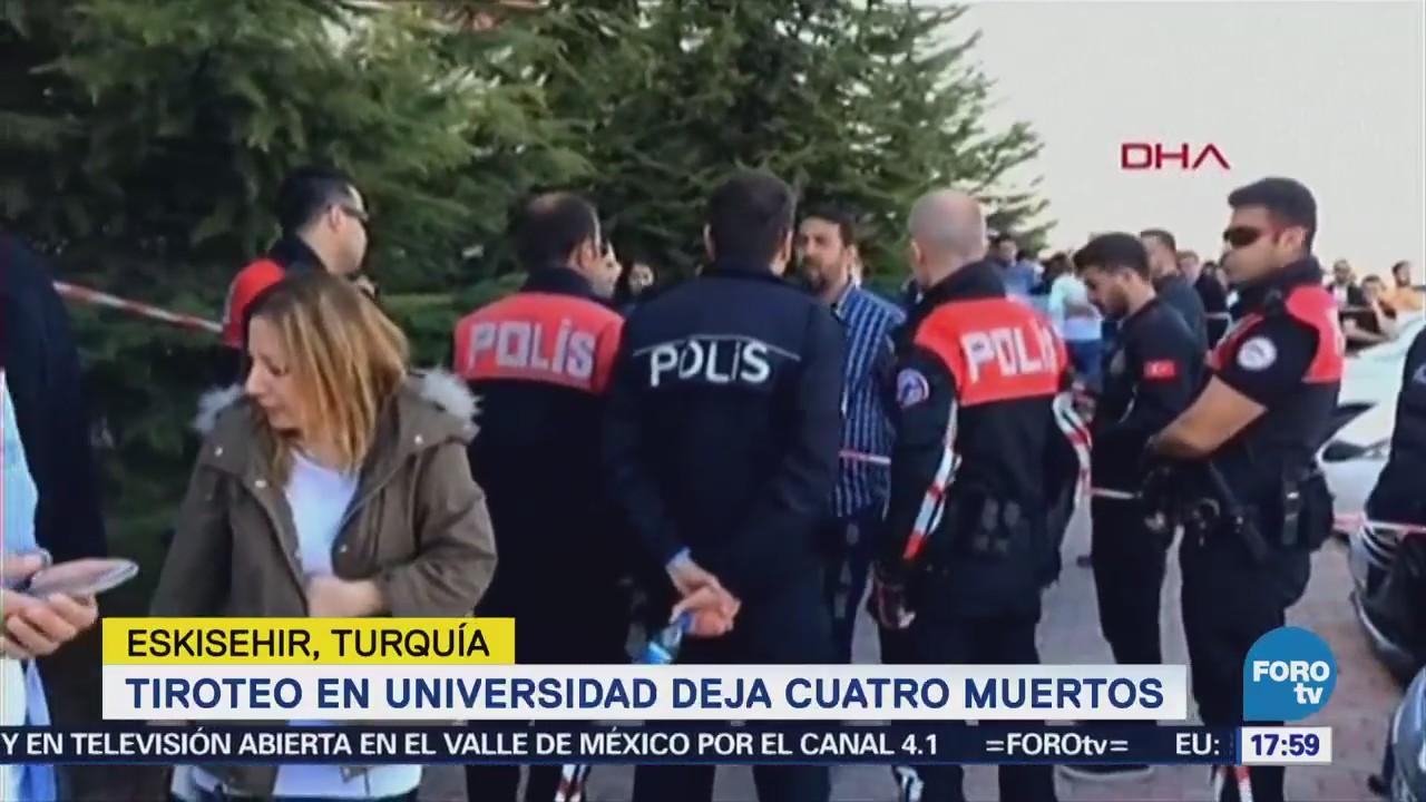 Tiroteo en universidad de Turquía deja cuatro muertos