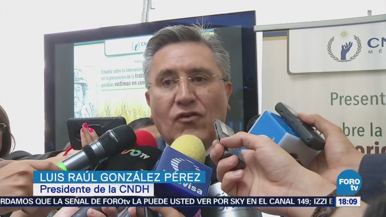 Titula Cndh Reconoce Firmeza Presidente Luis Raúl González Pérez