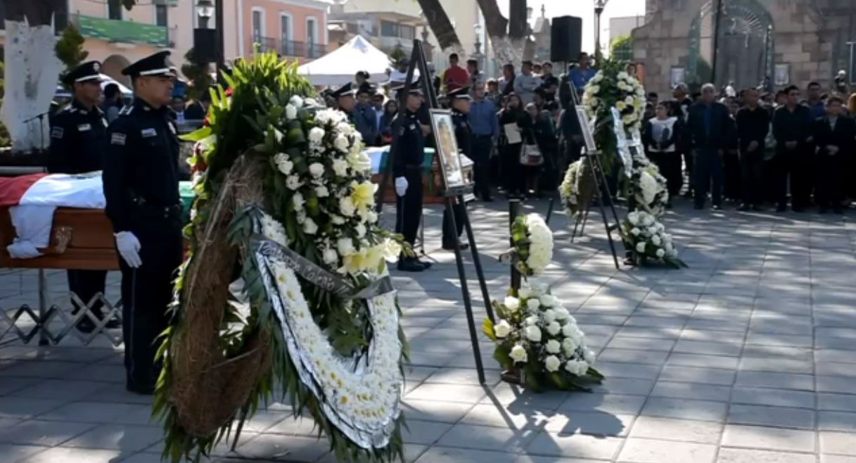 homenaje policias huachicoleros tlaxcala zacatelco comision