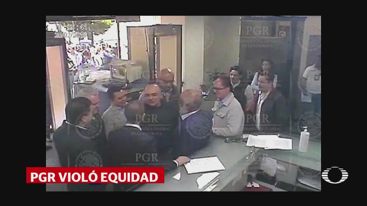 Tribunal PGR Afectó Contienda Video Ricardo Anaya SEIDO