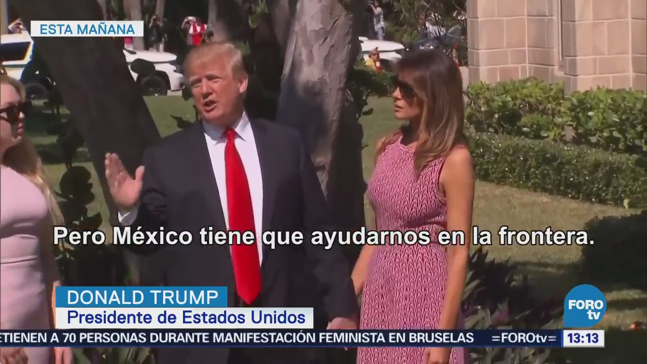 Trump Asegura Detendrá Tlcanméxico Frena Flujo Drogas Migrantes