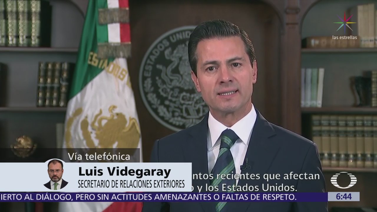 Trump, migrantes y TLCAN, postura del canciller Luis Videgaray en Despierta