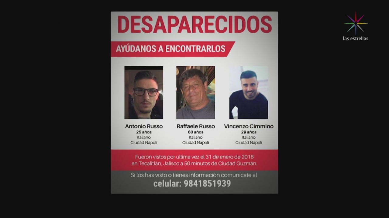 Desaparición Tres Italianos Jalisco Crimen Parlamento Europeo