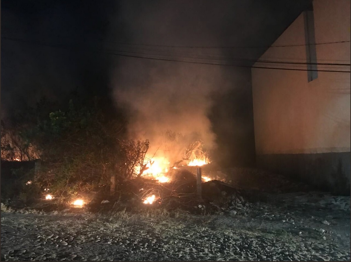vecinos aledaños a la riviera veracruzana exigen servicios contra incendios
