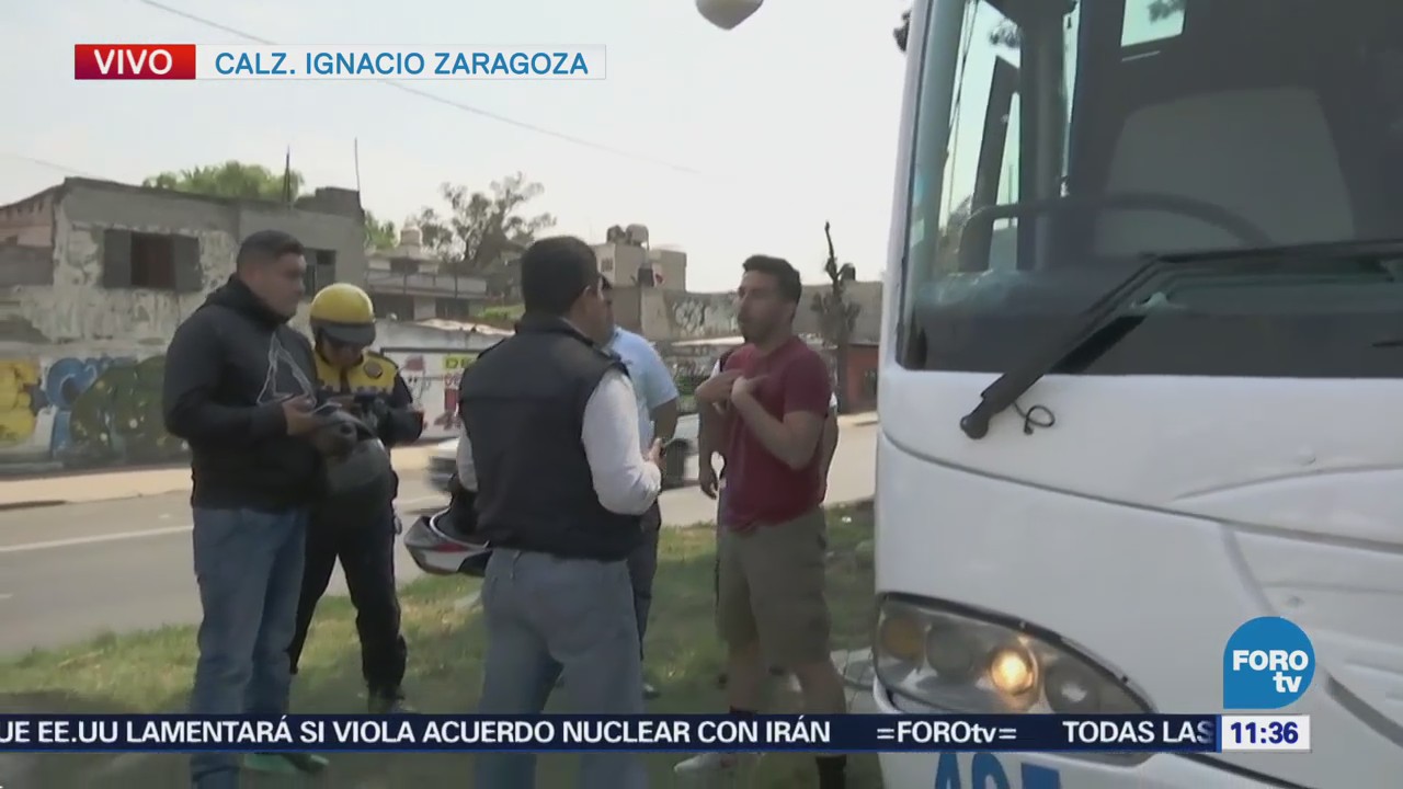 ‘Viacrusis Migrante’ avanza por calzada Zaragoza, CDMX