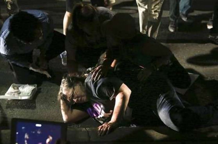 Una patrulla atropella a una mujer en protestas raciales de Sacramento, EU