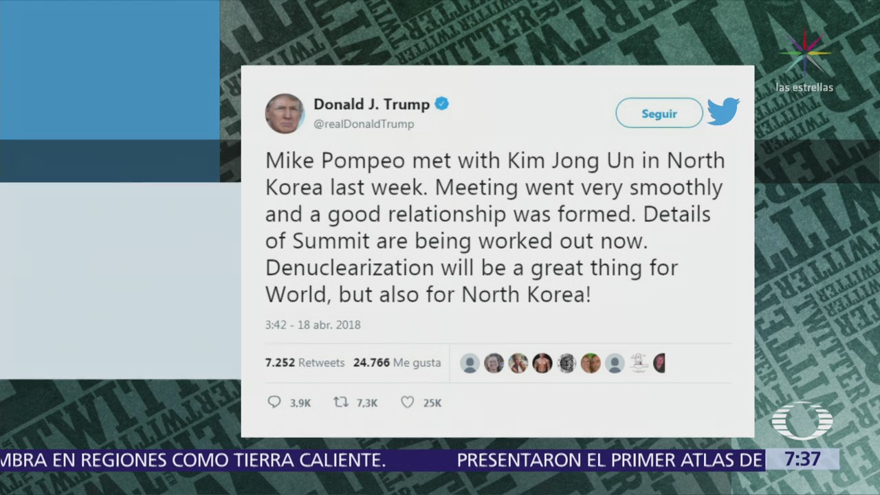 Washington Post: Mike Pompeo se reunió en secreto con Kim Jong-un