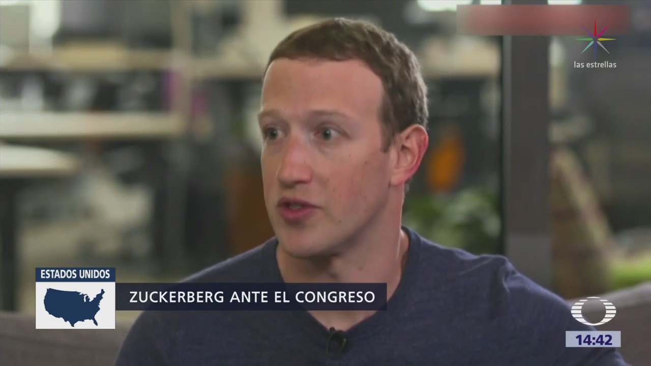 Zuckerberg testificará ante el Congreso de EU
