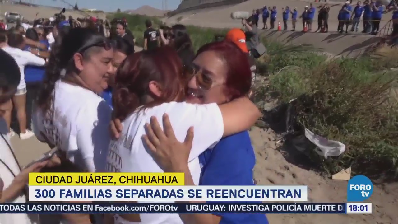 Familias Separadas Se Reencuentran Ciudad Juárez