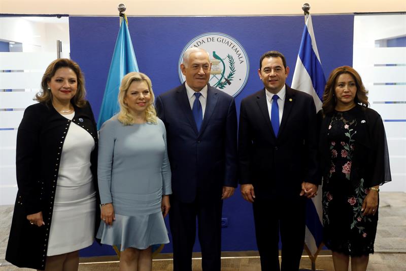 Jimmy Morales inaugura embajada de Guatemala en Jerusalén