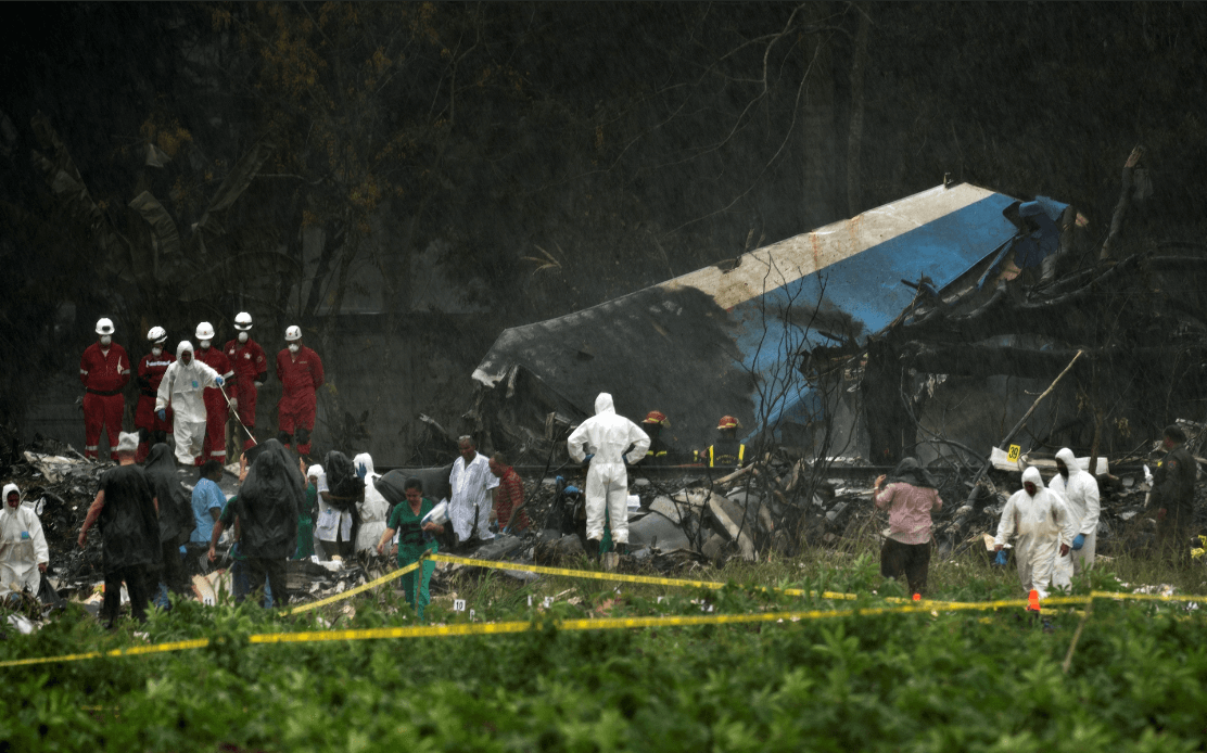 Cuba concluye identificación de víctimas de accidente aéreo