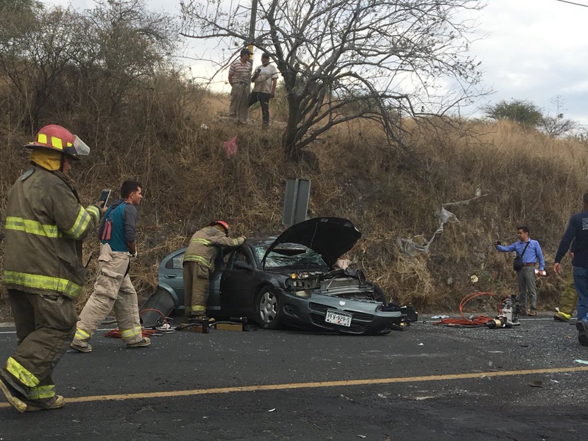 Accidente carretero en Jamay, Jalisco, deja cuatro muertos