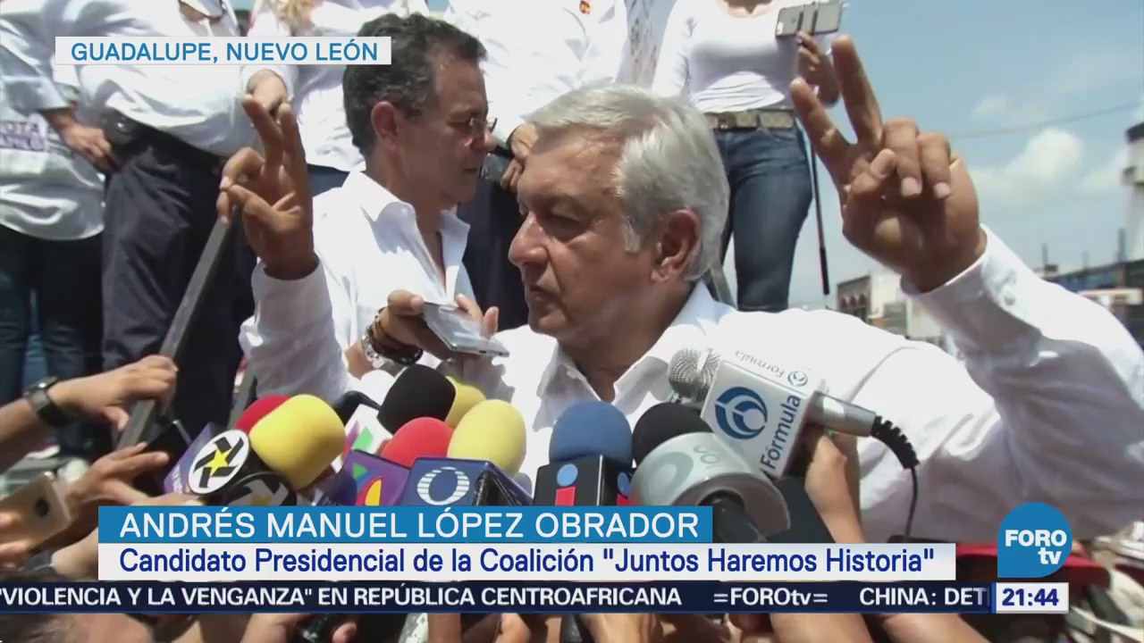 Actividades de Andrés Manuel López Obrador por Nuevo León