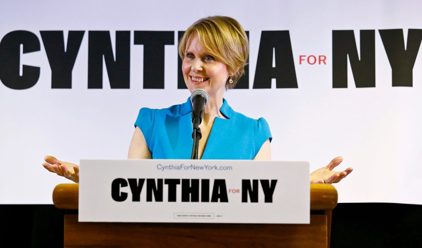Izquierda respalda a Cynthia Nixon para ser gobernadora de Nueva York