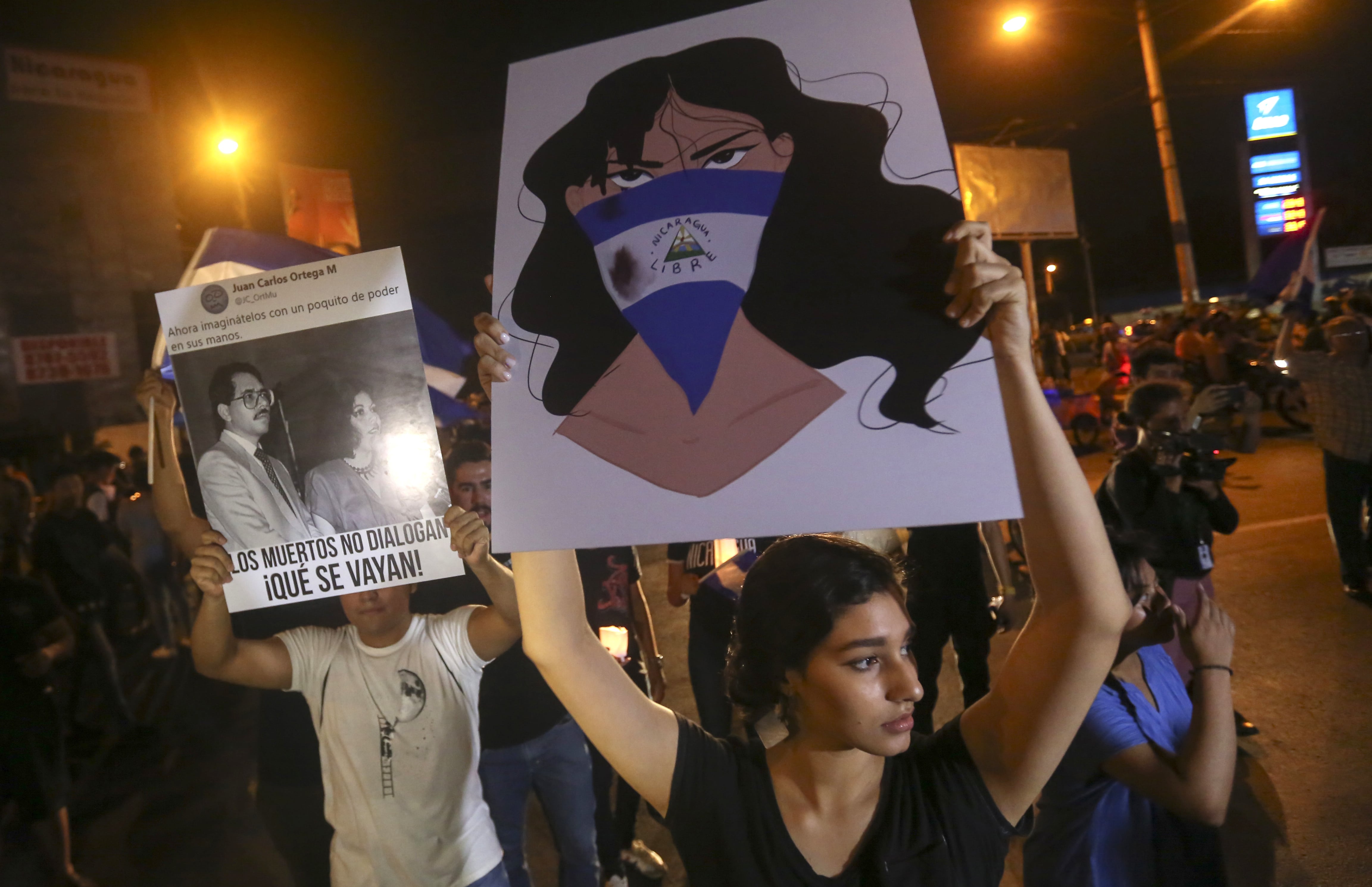 Estudiantes en Nicaragua denuncian que Gobierno busca criminalizar protestas