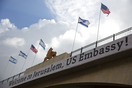 Israel celebra triunfo del traslado de embajada de EU a Jerusalén
