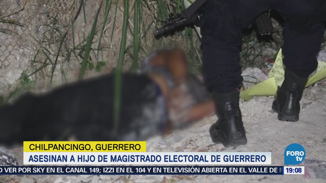 Asesinan Hijo De Magistrado Electoral Guerrero