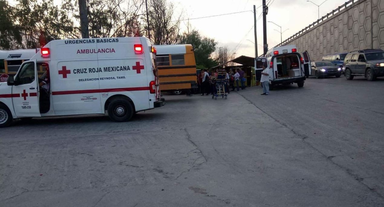 Hombres armados atacan camión con obreros en Reynosa, Tamaulipas