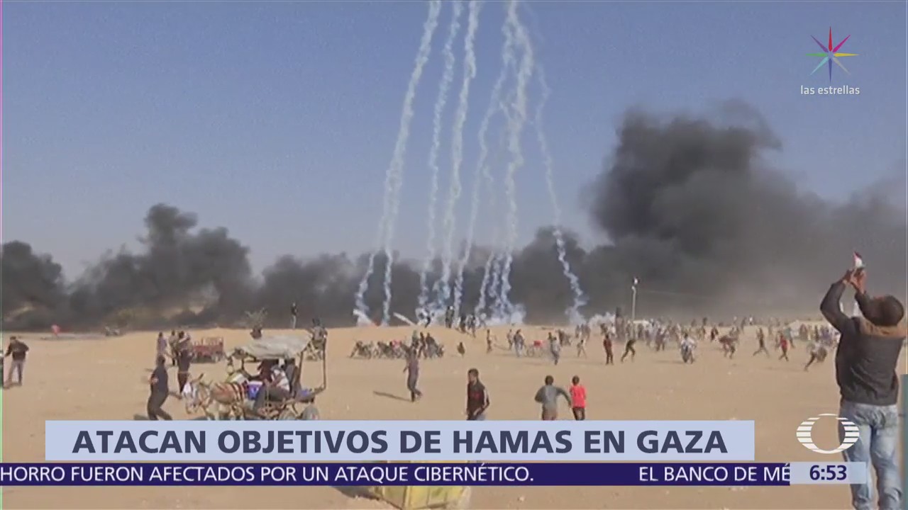Atacan objetivos de Hamas en Gaza durante inicio del Ramadan
