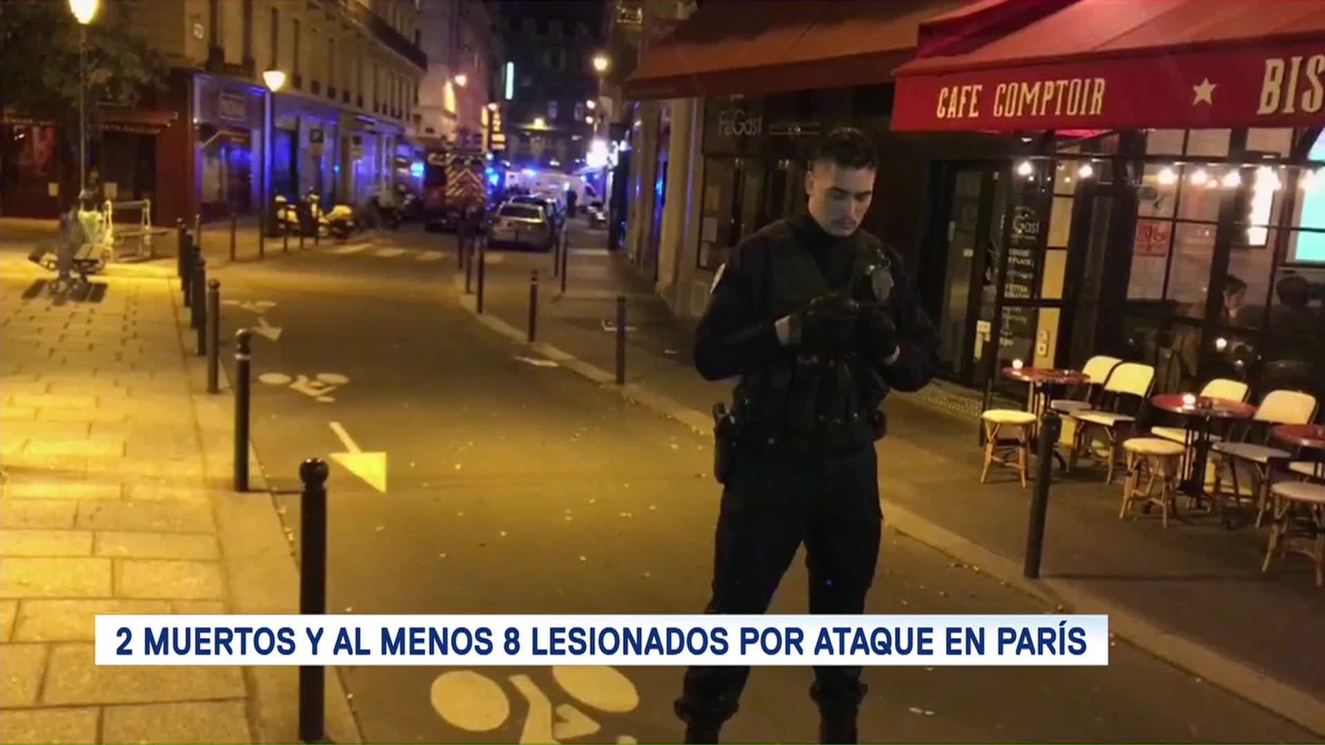Atacante París Fue Abatido 2 Muertos Y 8 Heridos