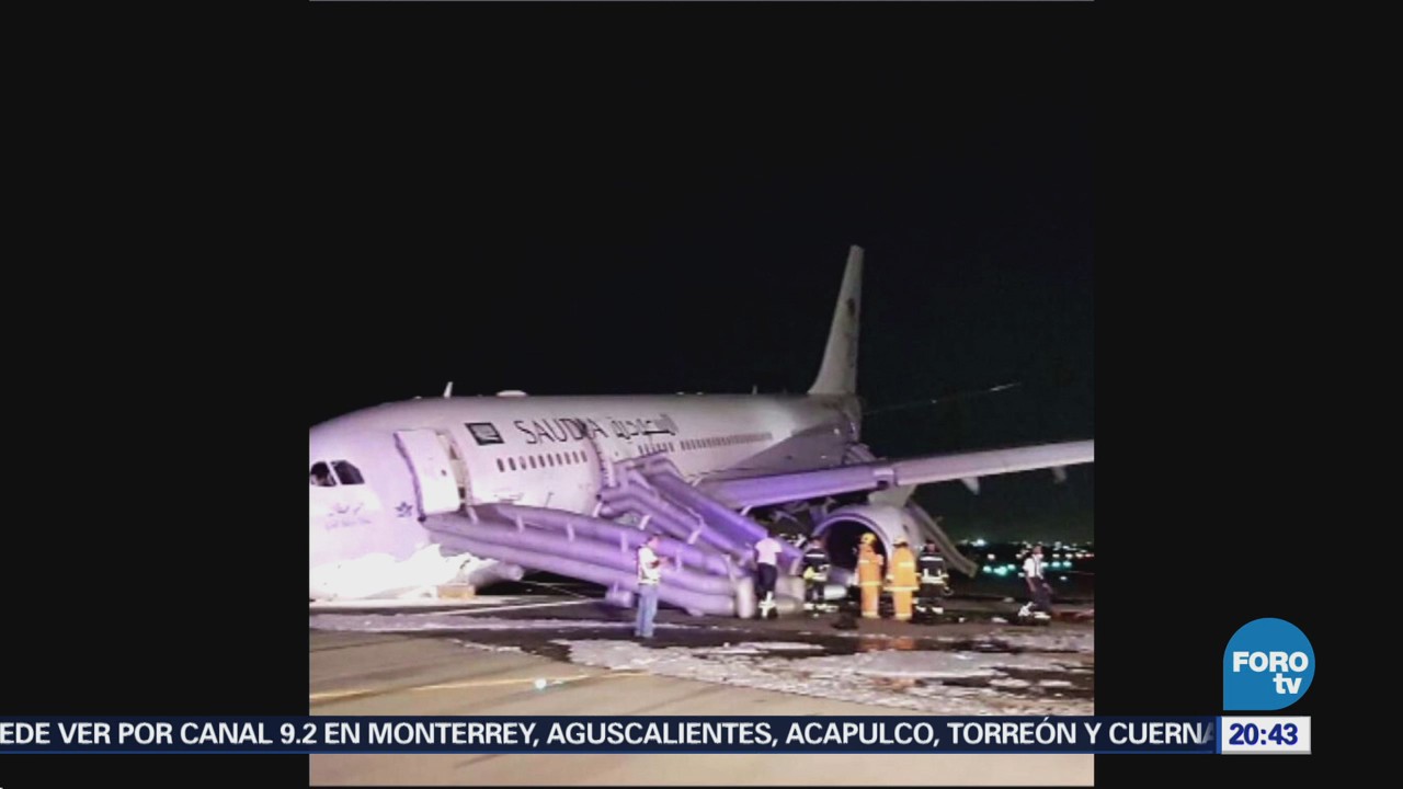 Aterrizaje de emergencia deja 53 heridos en