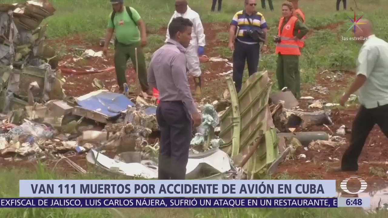 Aumenta a 111 la cifra de muertos por accidente aéreo en Cuba