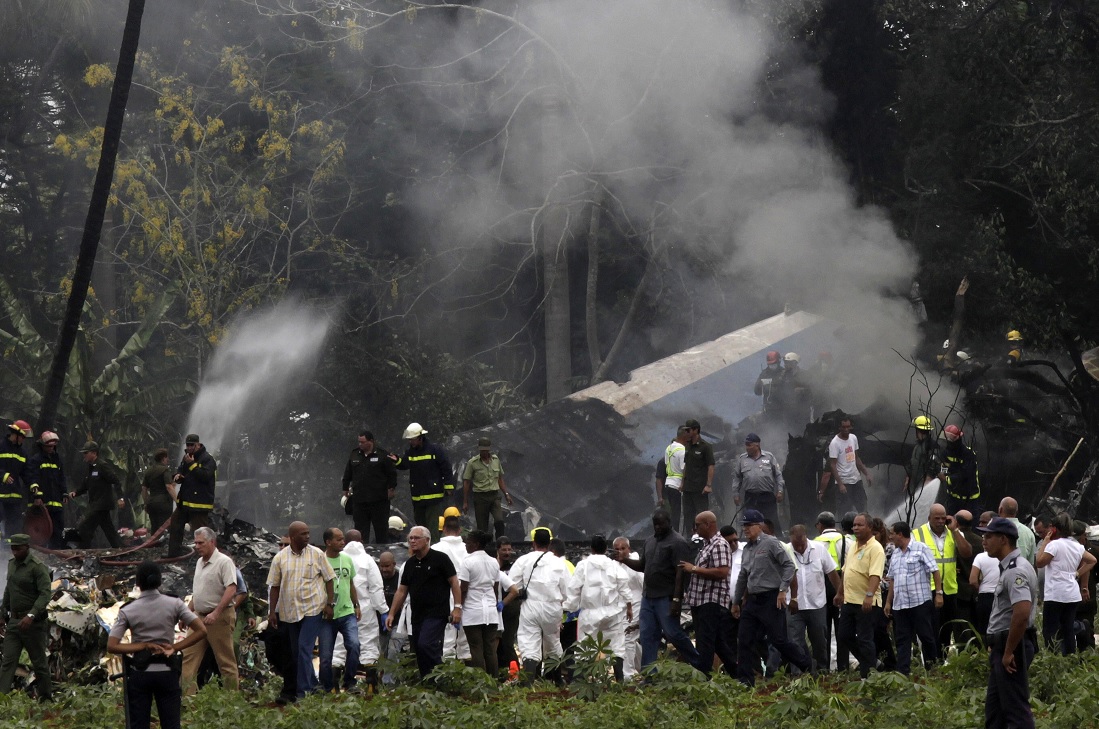 Autoridades mexicanas identifican tripulación avión accidentado Cuba