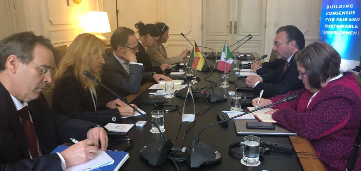 Videgaray participa en Cumbre del G-20 en Argentina; se reúne con ministro de Alemania