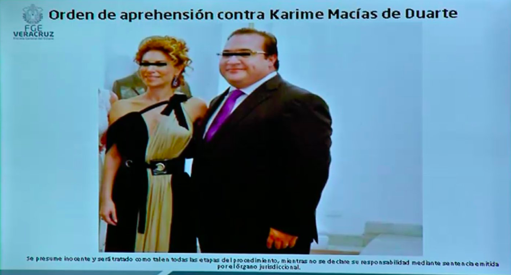 Veracruz gira orden de aprehensión contra Karime Macías