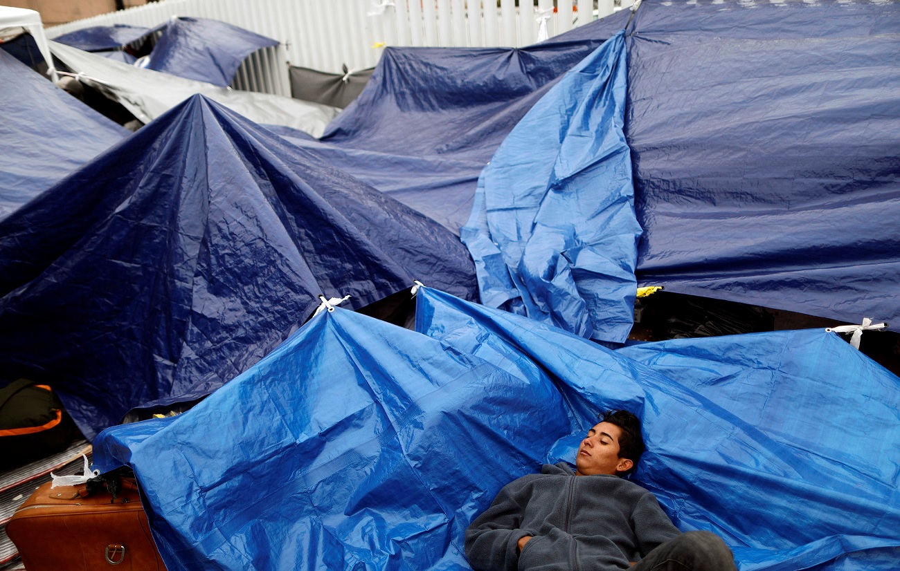 Sin respuesta, Caravana Migrante continúa en Tijuana, Baja California