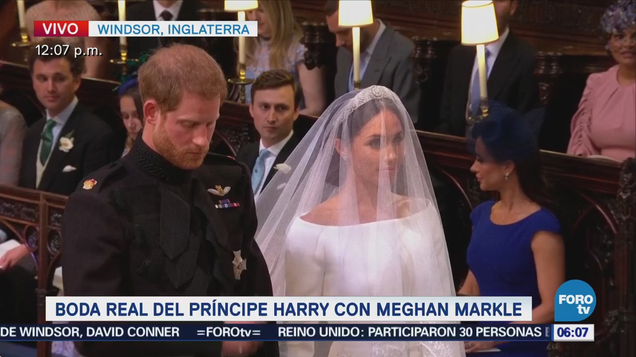 Ceremonia de boda del príncipe Enrique y Meghan Markle en la Capilla de San Jorge