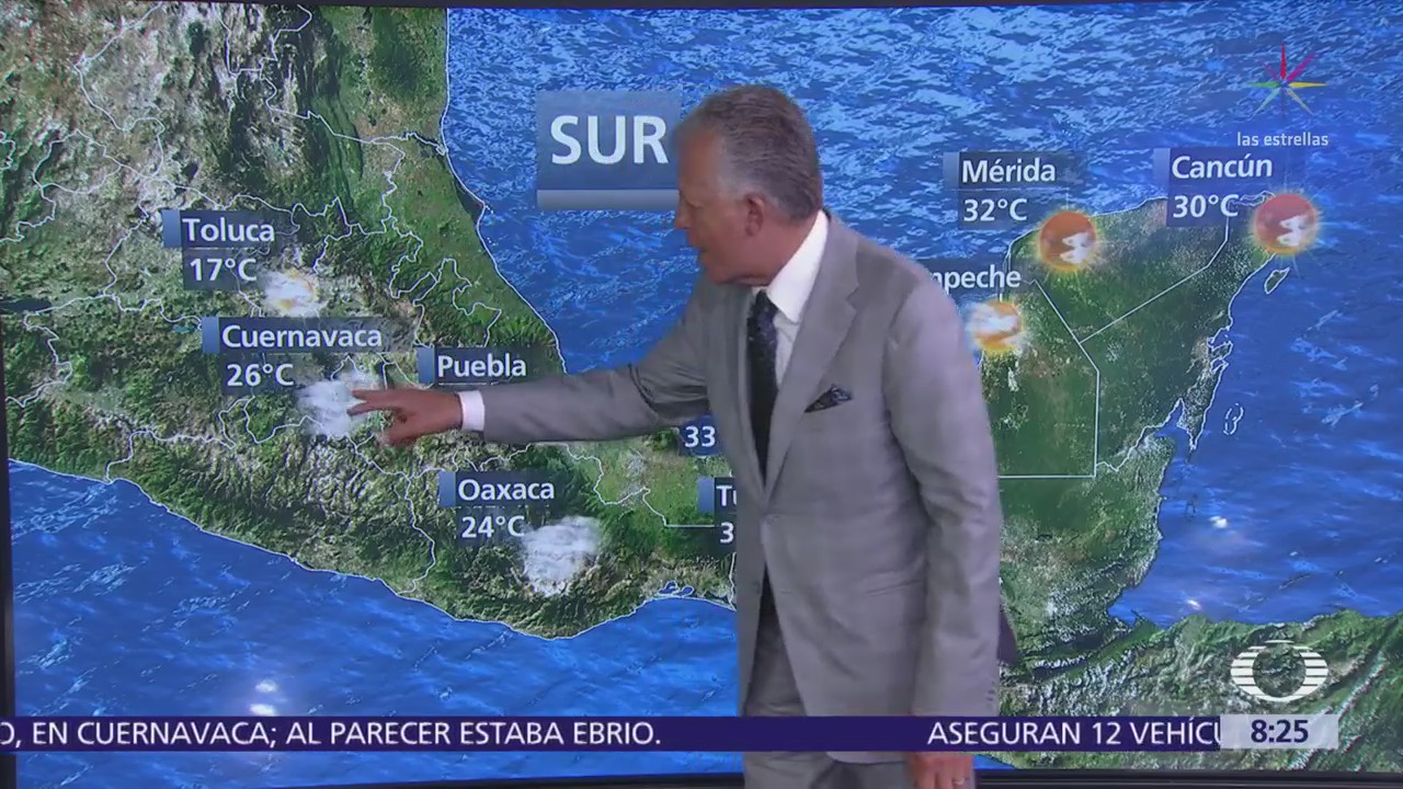 Clima Al Aire: Pronostican chubascos y lluvias aisladas en Valle de México