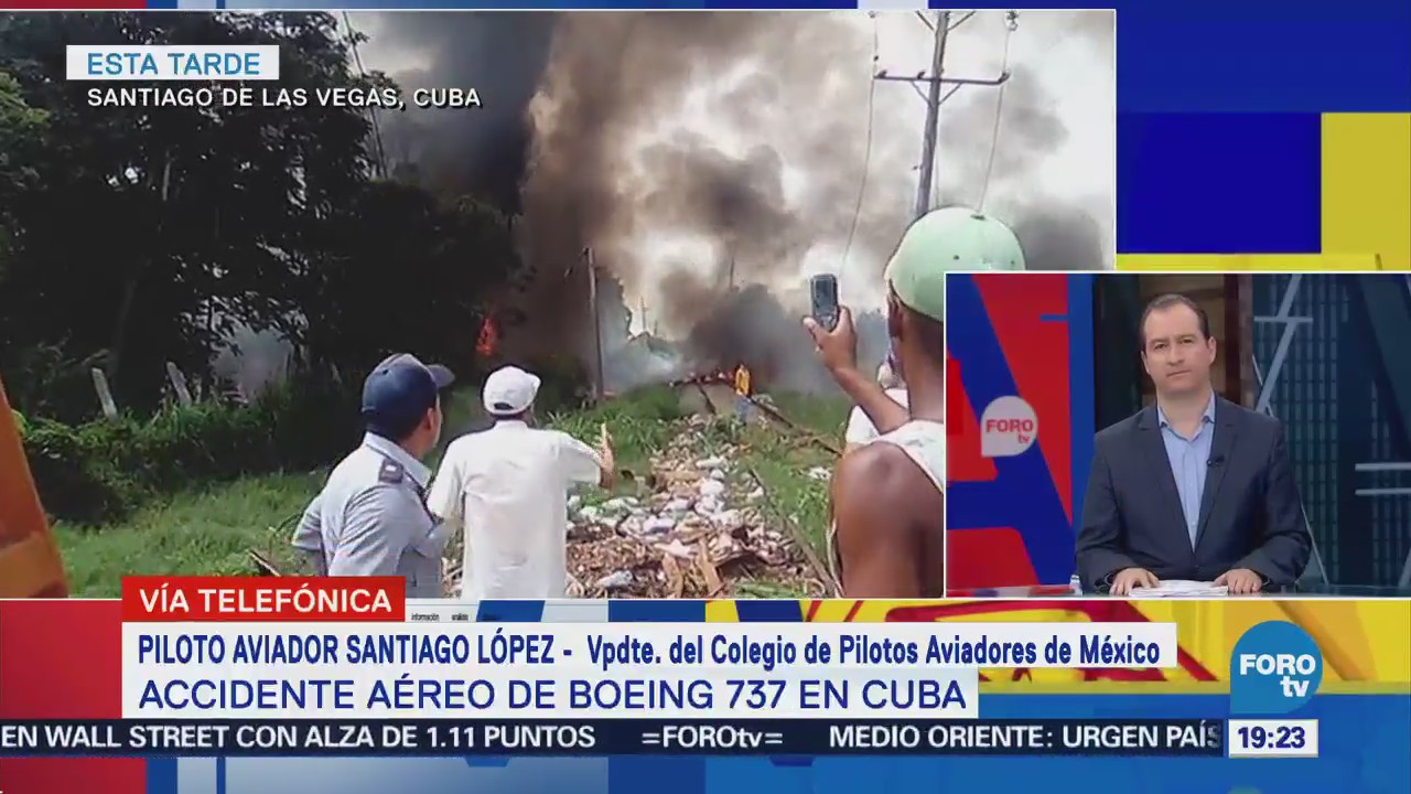 Accidente Aéreo Cae Avión Pasajeros Cuba