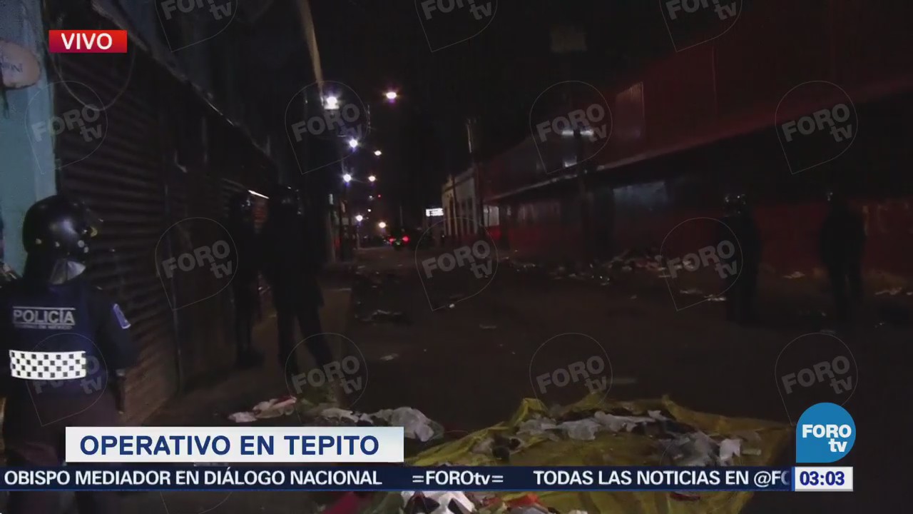 Continua operativo en Tepito