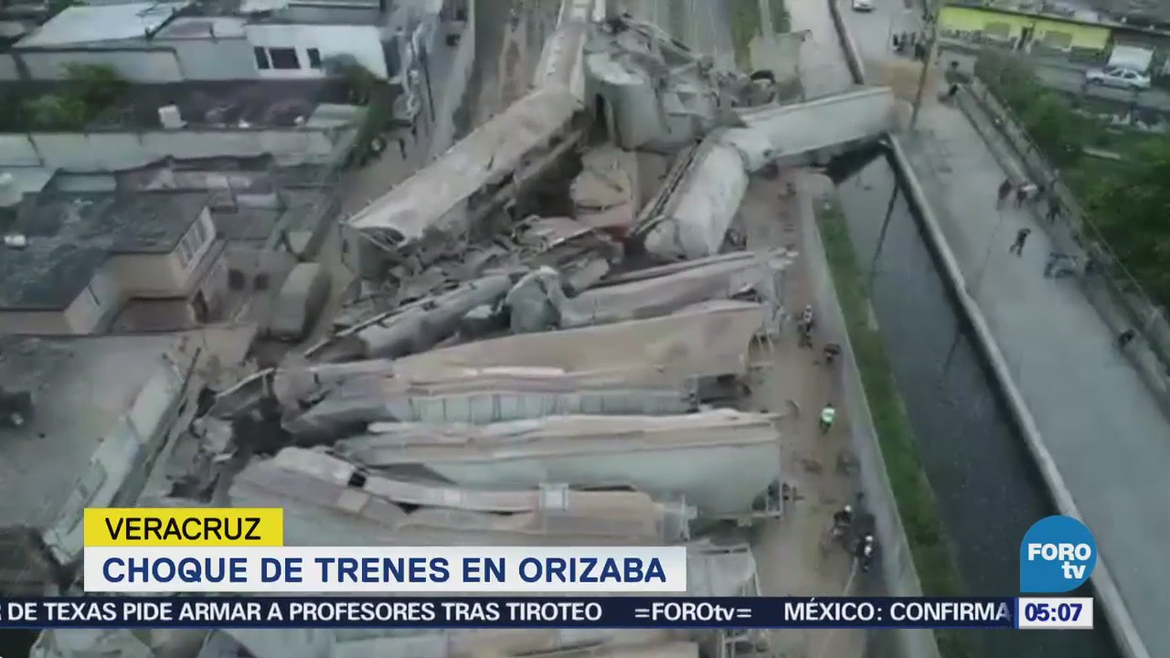 Delincuentes cortaron los frenos de un tren para robarlo en Orizaba, Veracruz