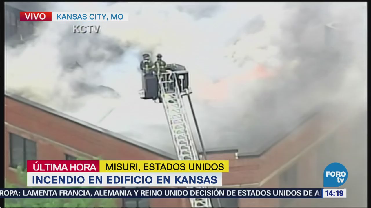 Desalojan Edificio Incendio Kansas City Eu