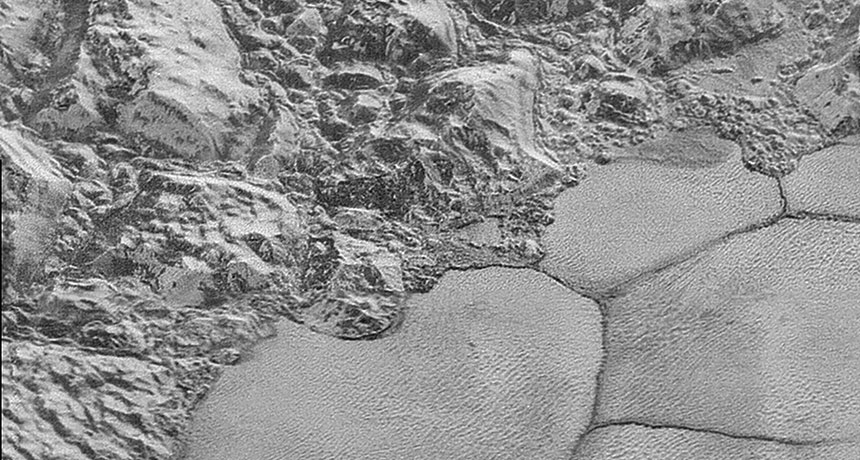 Descubren sorprendentes dunas metano Plutón NASA